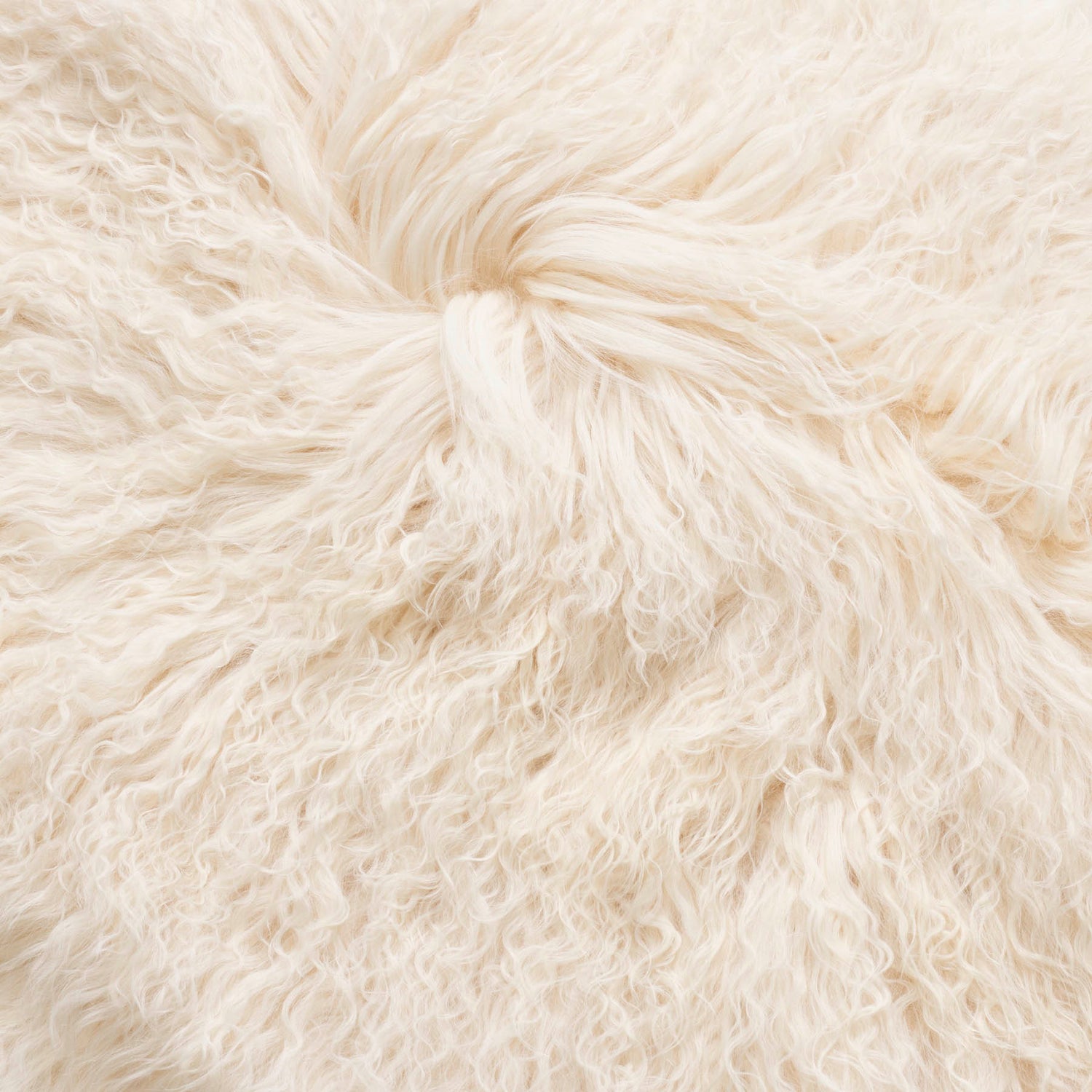 Bowron Sheepskins Nomad Tibetan Lambskins Champagne Hide Rug