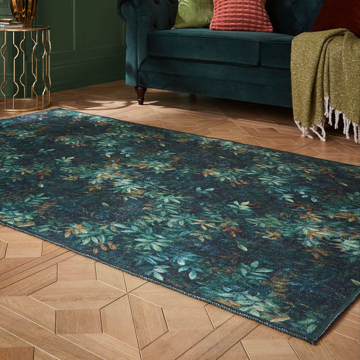 Clarke & Clarke Congo Jungle Washable Rug - Love-Rugs