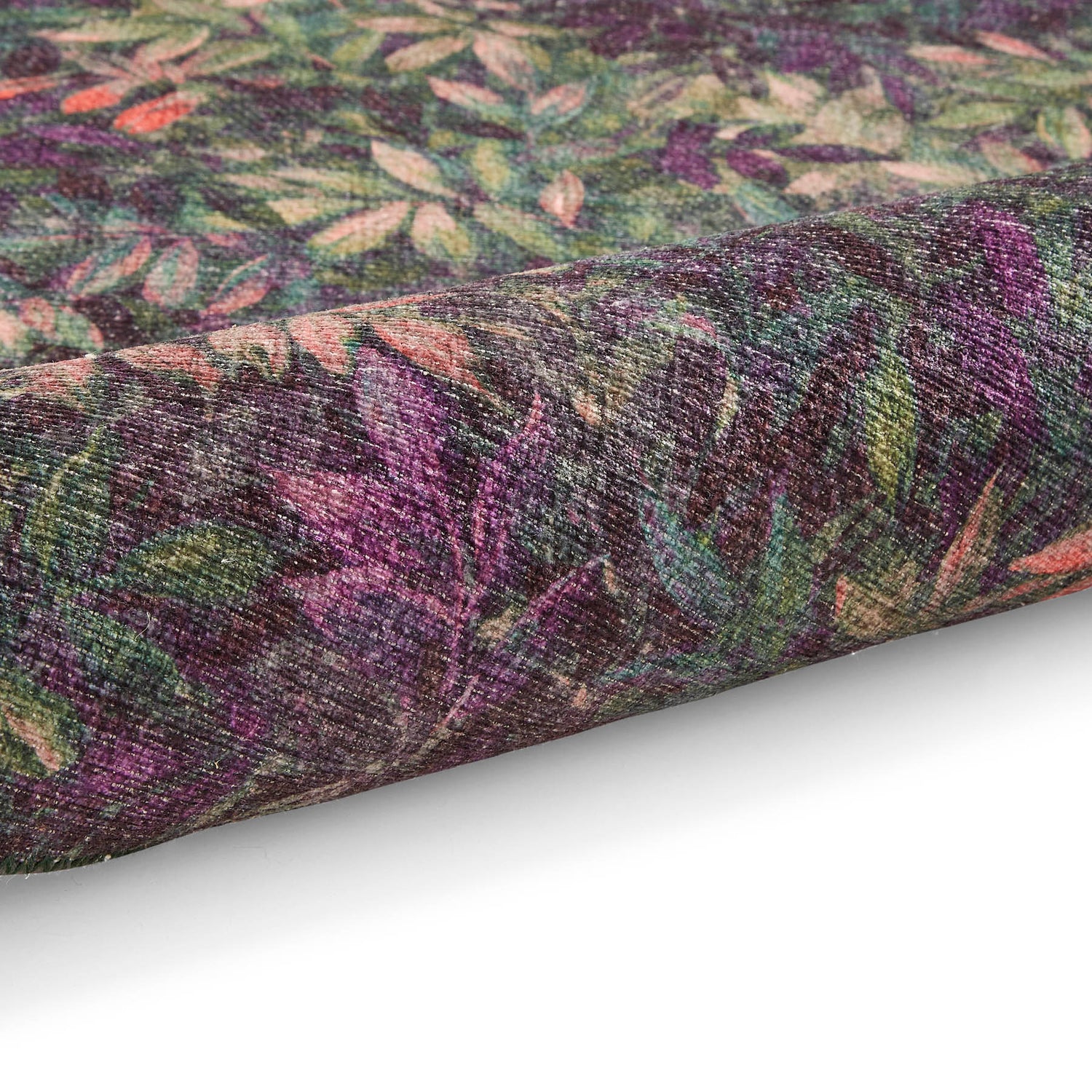 Clarke & Clarke Congo Mulberry Washable Rug - Love-Rugs