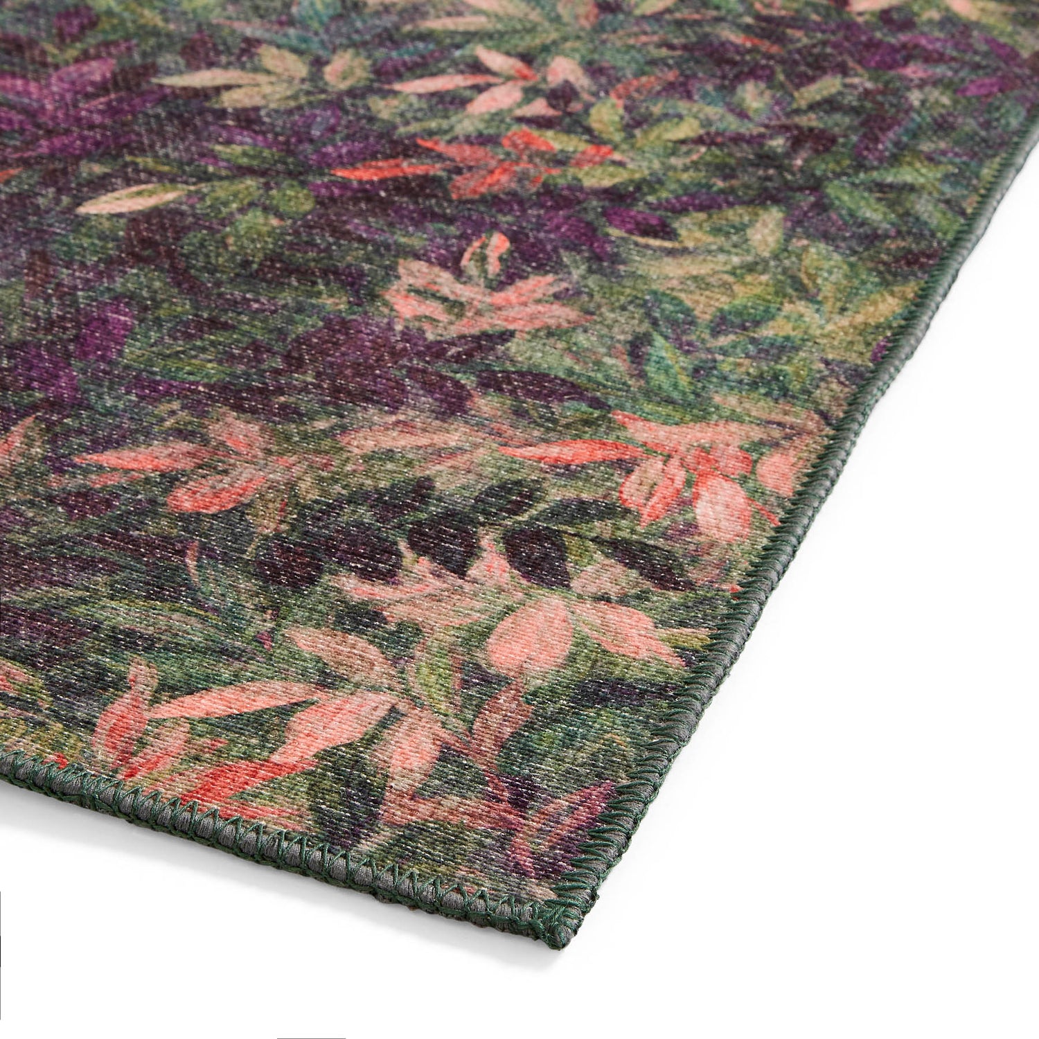 Clarke & Clarke Congo Mulberry Washable Runner Rug - Love-Rugs