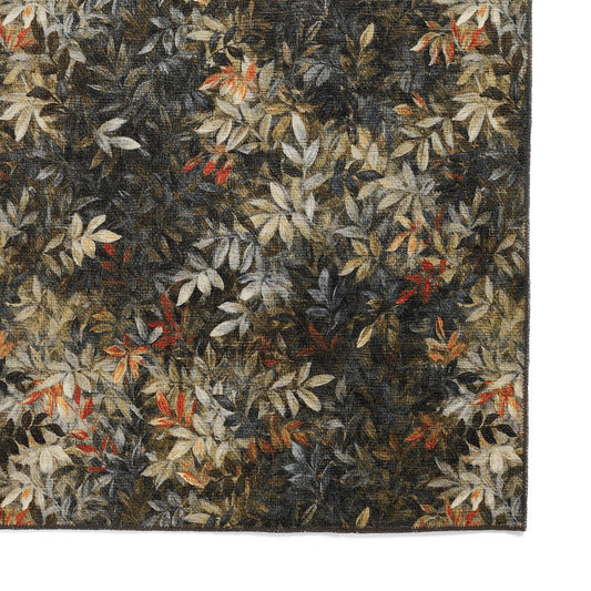 Clarke & Clarke Congo Salt & Pepper Washable Runner Rug - Love-Rugs