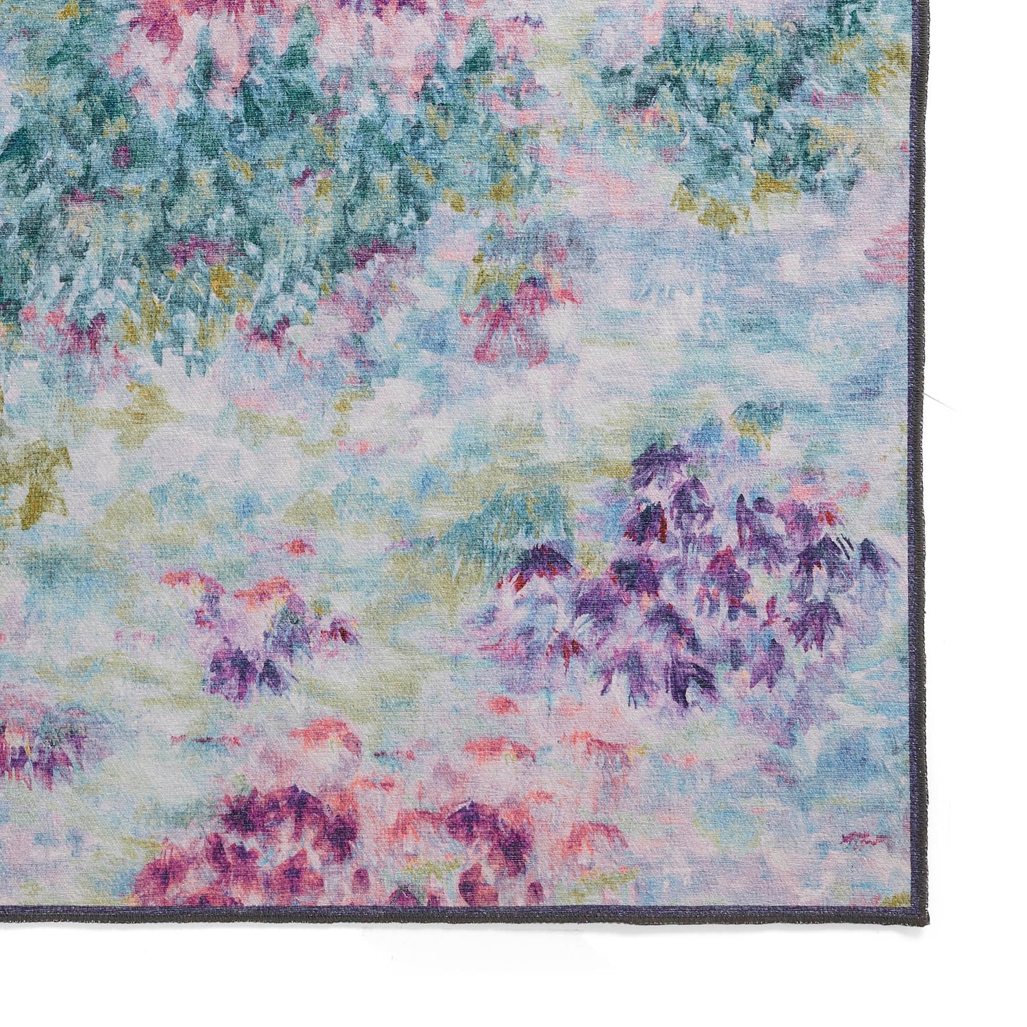 Clarke & Clarke Fiore Heather Washable Rug - Love-Rugs