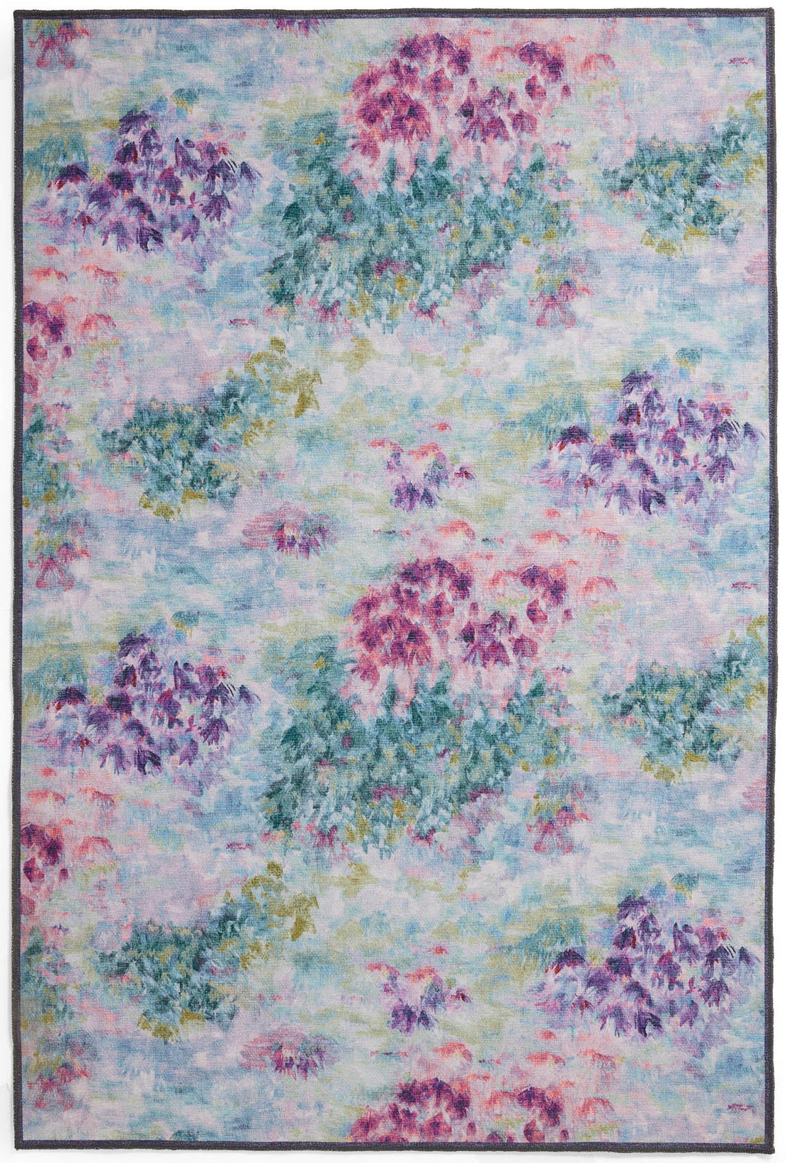 Clarke & Clarke Fiore Heather Washable Rug - Love-Rugs