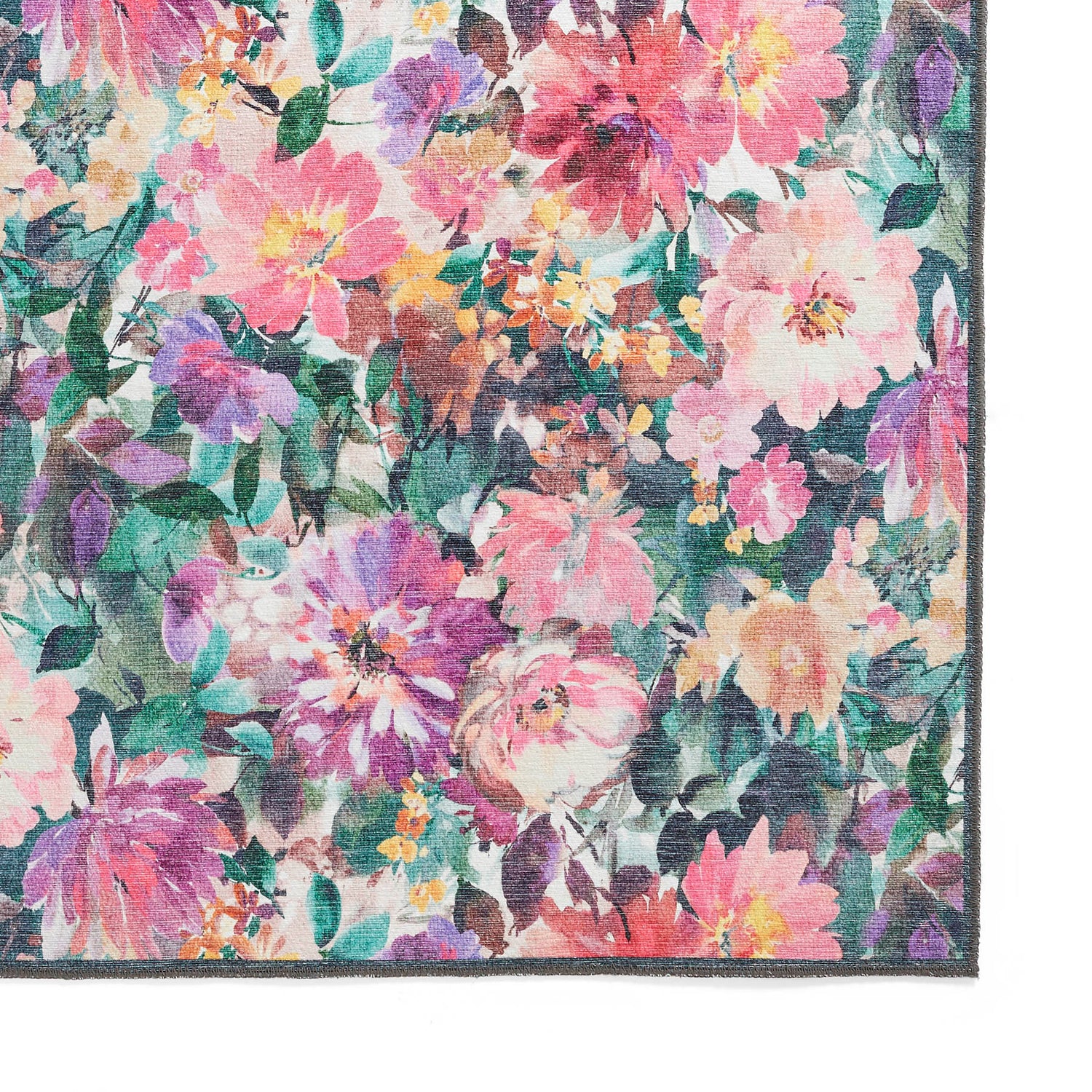 Clarke & Clarke Tahiti Fuchsia Washable Rug - Love-Rugs