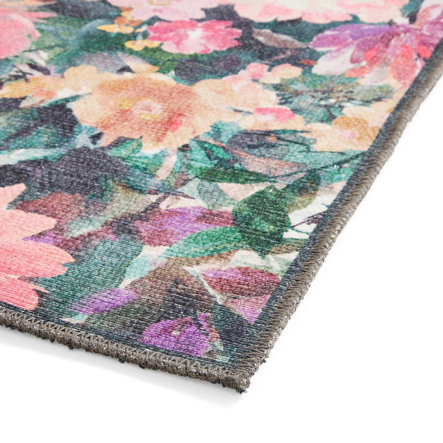 Clarke & Clarke Tahiti Fuchsia Washable Rug - Love-Rugs