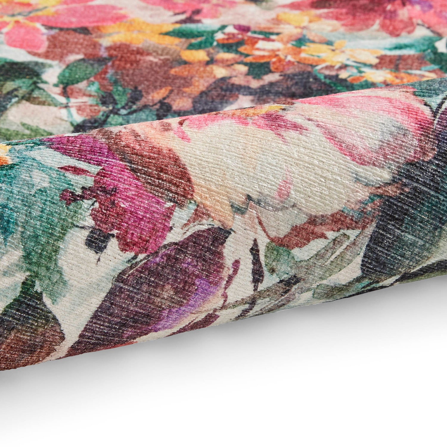 Clarke & Clarke Tahiti Fuchsia Washable Rug - Love-Rugs