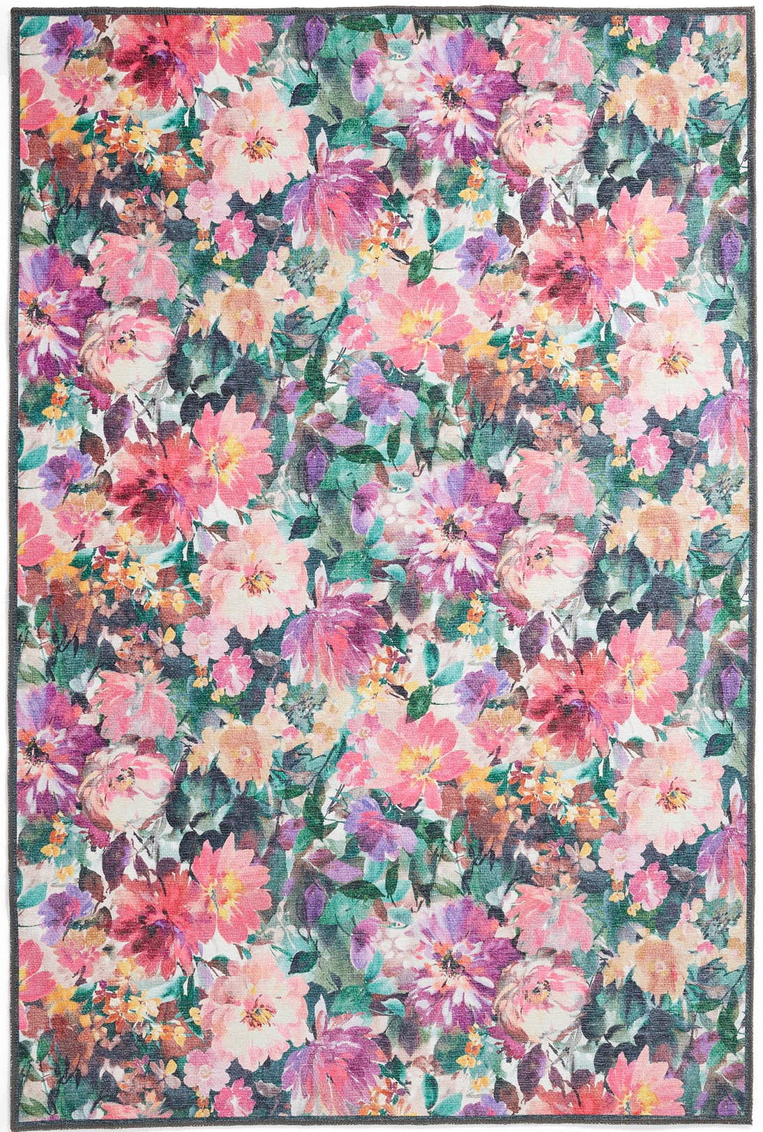 Clarke & Clarke Tahiti Fuchsia Washable Rug | Fast UK Dispatch - Love-Rugs