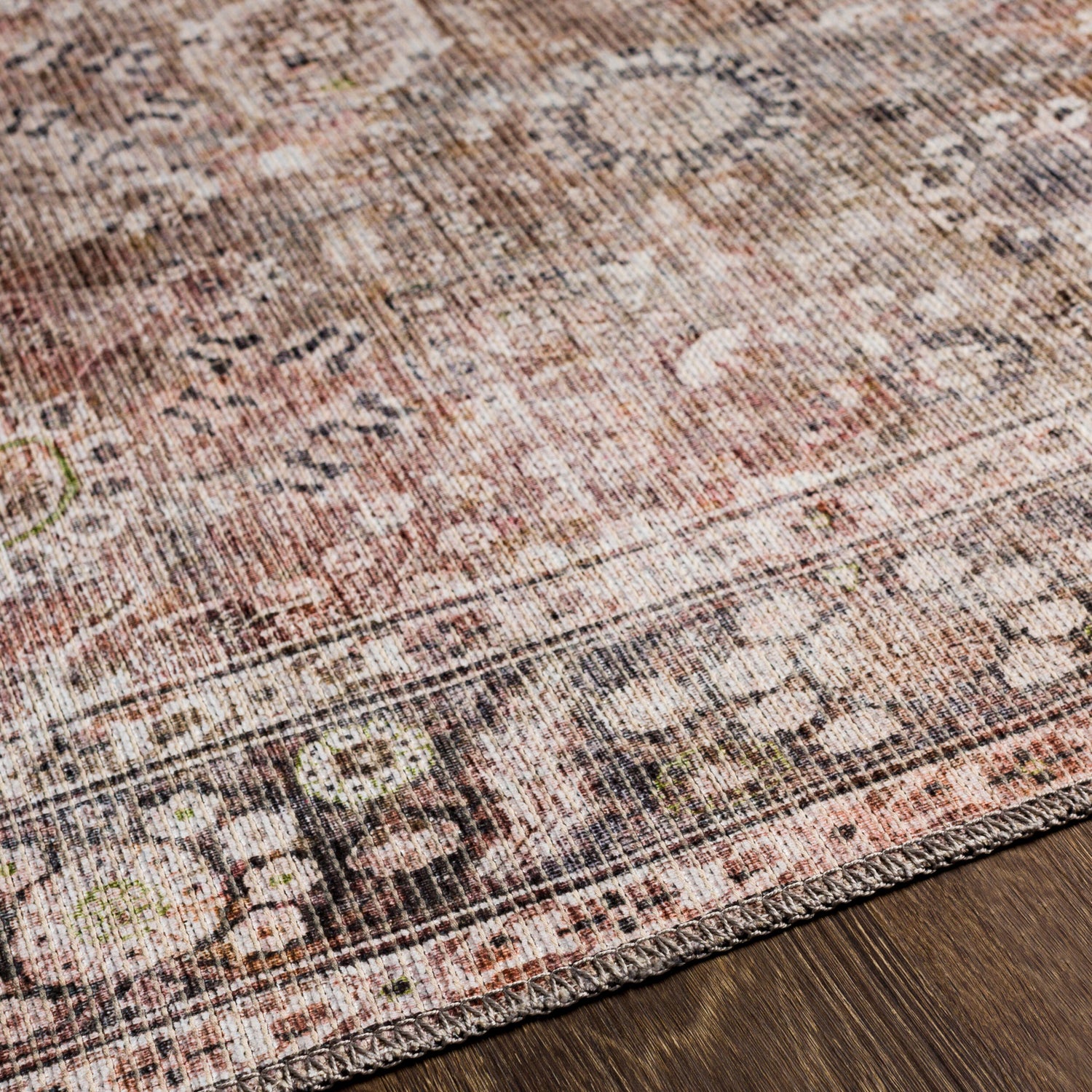 Colin Machine Washable Vintage CLN2300 Runner Rug - Love-Rugs