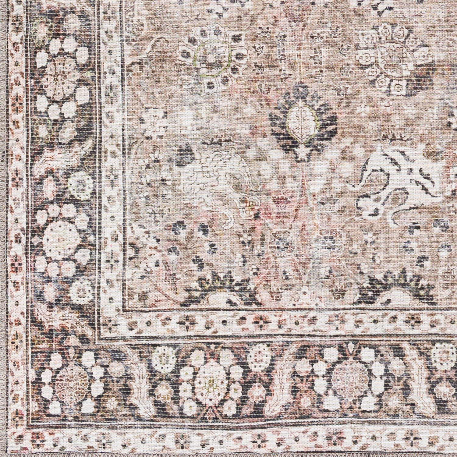 Colin Machine Washable Vintage CLN2300 Runner Rug - Love-Rugs