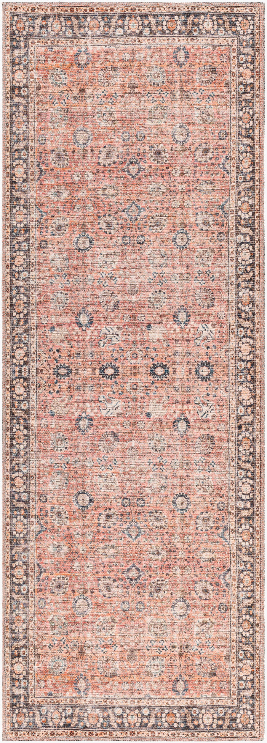 Colin Machine Washable Vintage CLN2301 Runner Rug - Love-Rugs