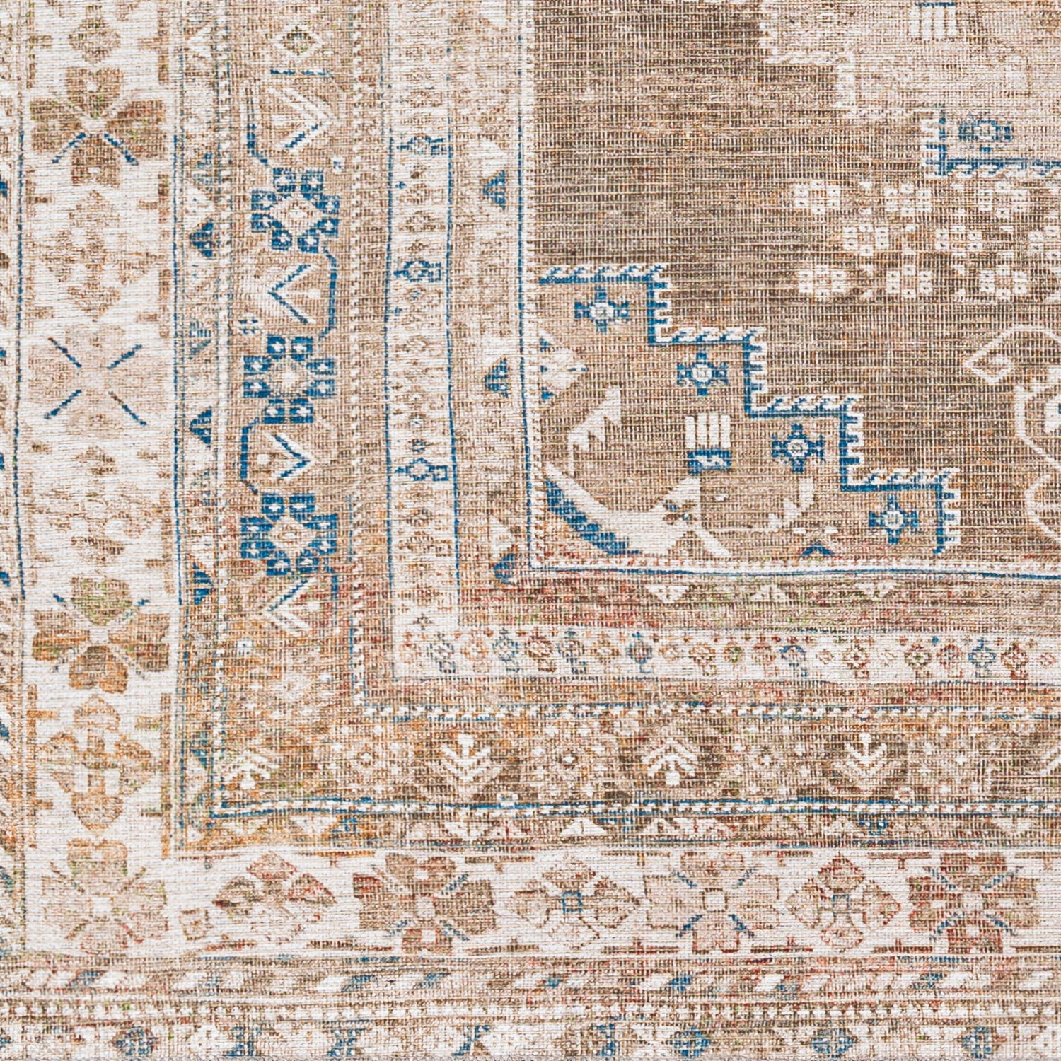 Colin Machine Washable Vintage CLN2303 Runner Rug - Love-Rugs