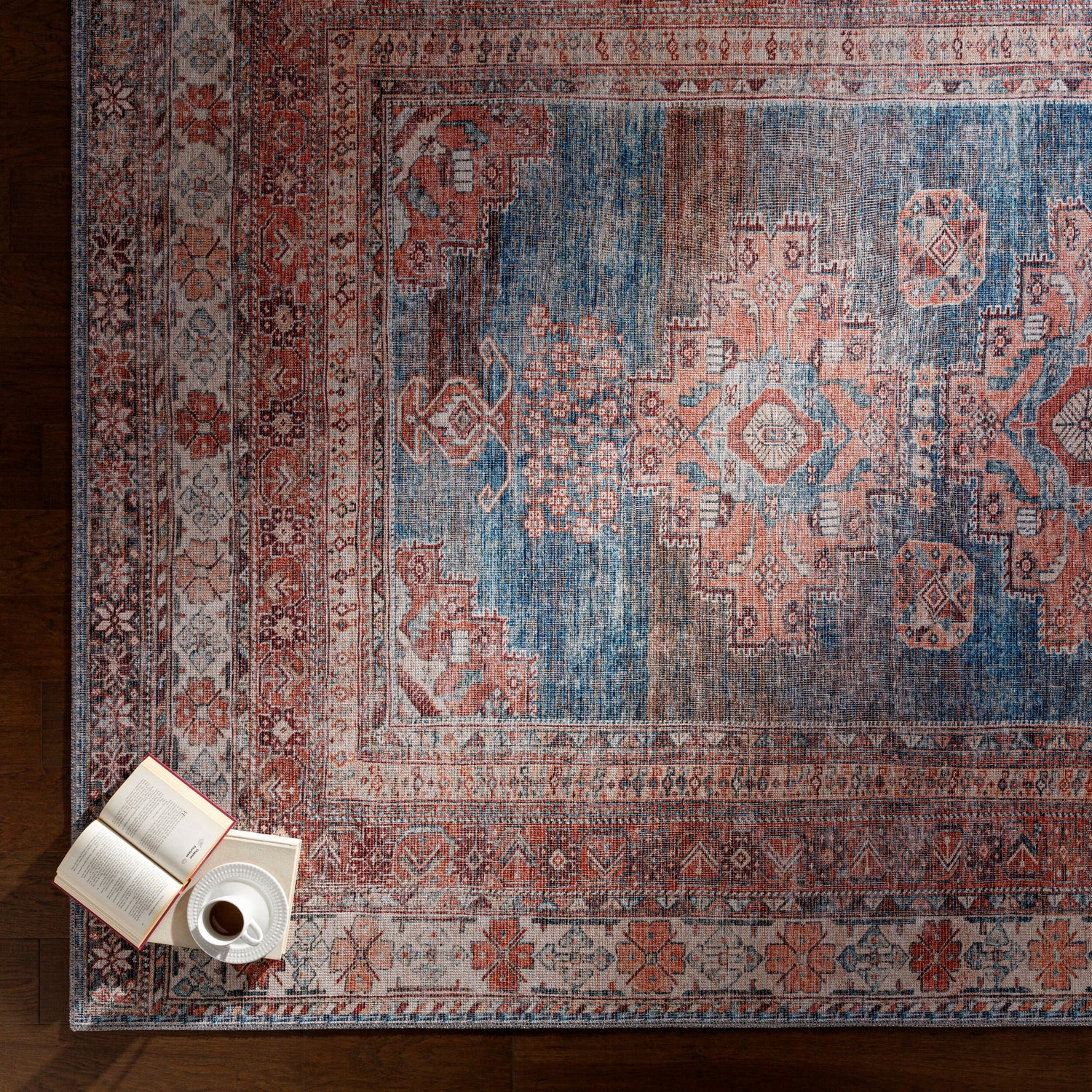 Colin Machine Washable Vintage CLN2305 Rug - Love-Rugs