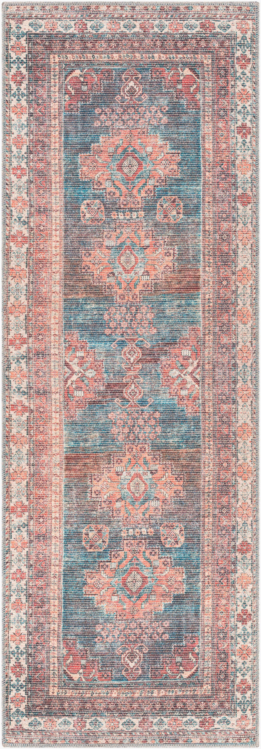 Colin Machine Washable Vintage CLN2305 Runner Rug - Love-Rugs