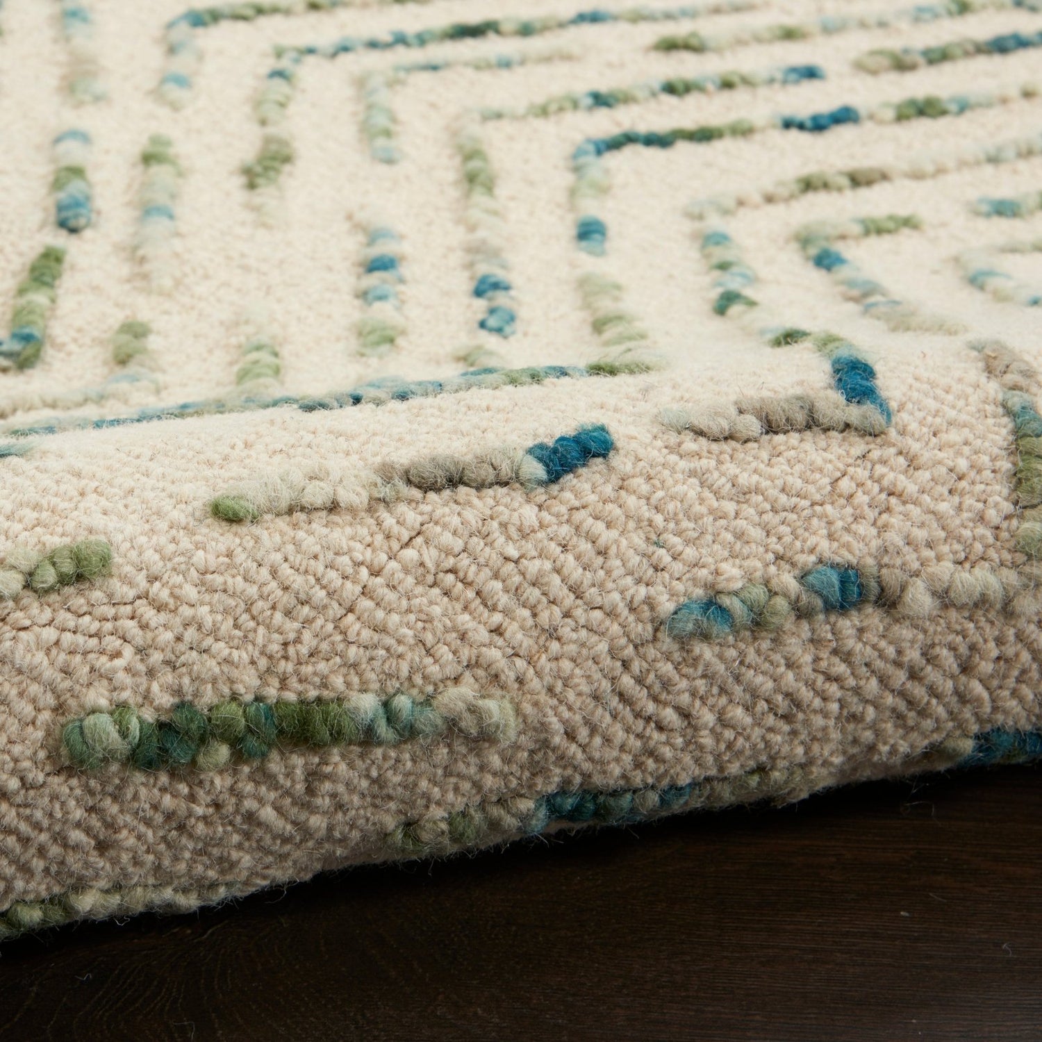 Colorado CLR02 IVGRE Runner Rug - Love - Rugs