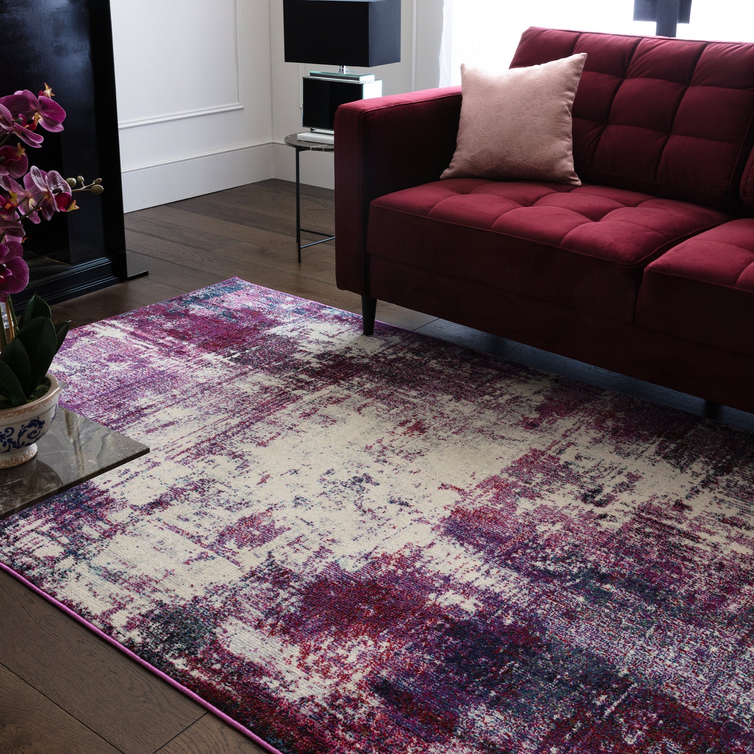 Colores Cloud CO08 Magentas Rug - Love-Rugs
