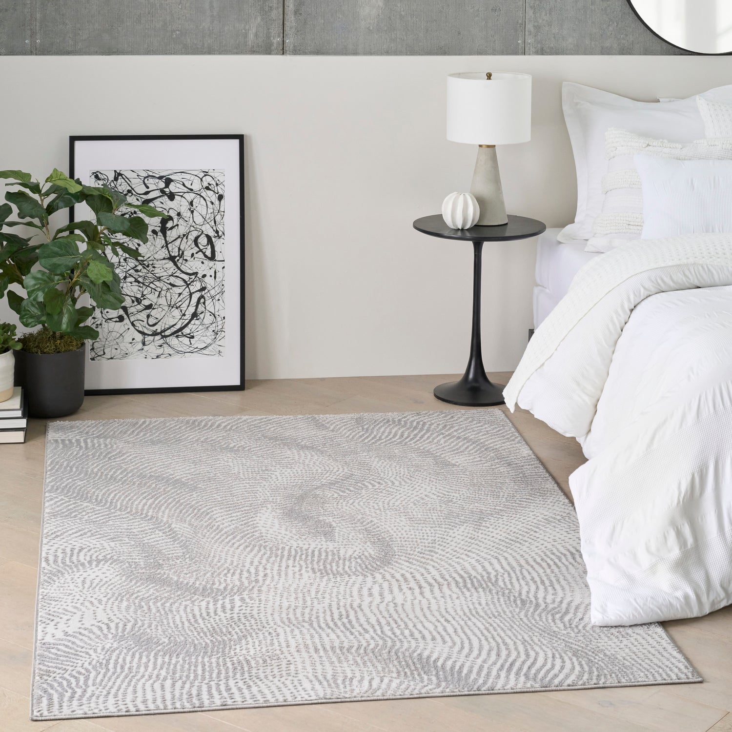 DKNY Central Park West CEP01 Grey Rug - Love-Rugs