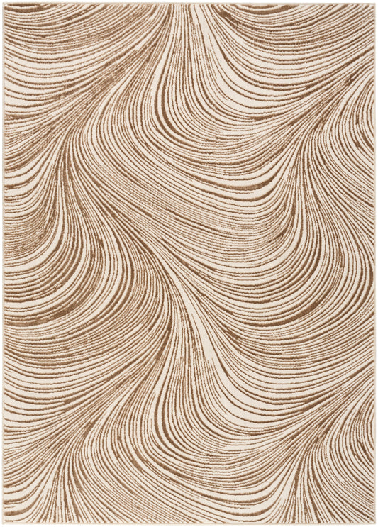 DKNY Central Park West CEP02 BGEBN Beige Brown Rug - Love-Rugs