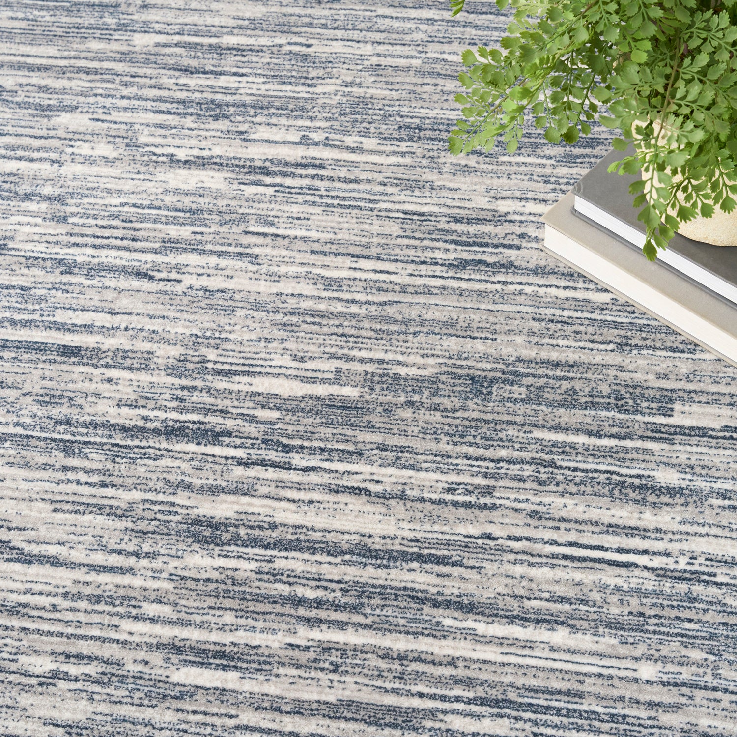 DKNY Grand Street GRN04 IVBLU Rug - Love-Rugs