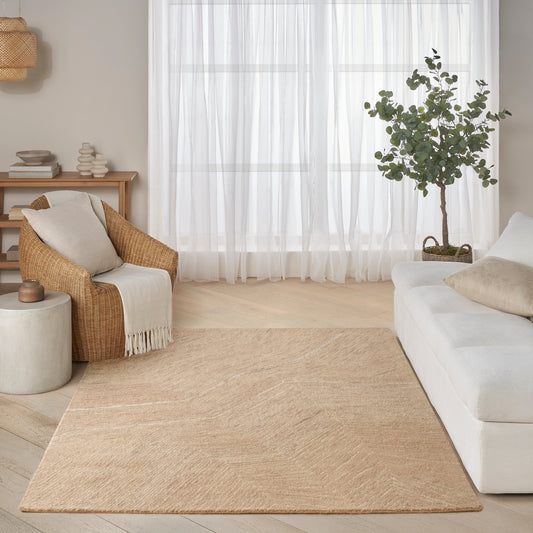DKNY Pure Angles ANG01 Camel Rug - Love-Rugs alternate image