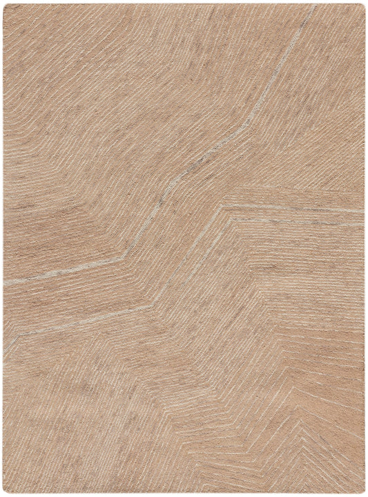 DKNY Pure Angles ANG01 Camel Rug - Love-Rugs