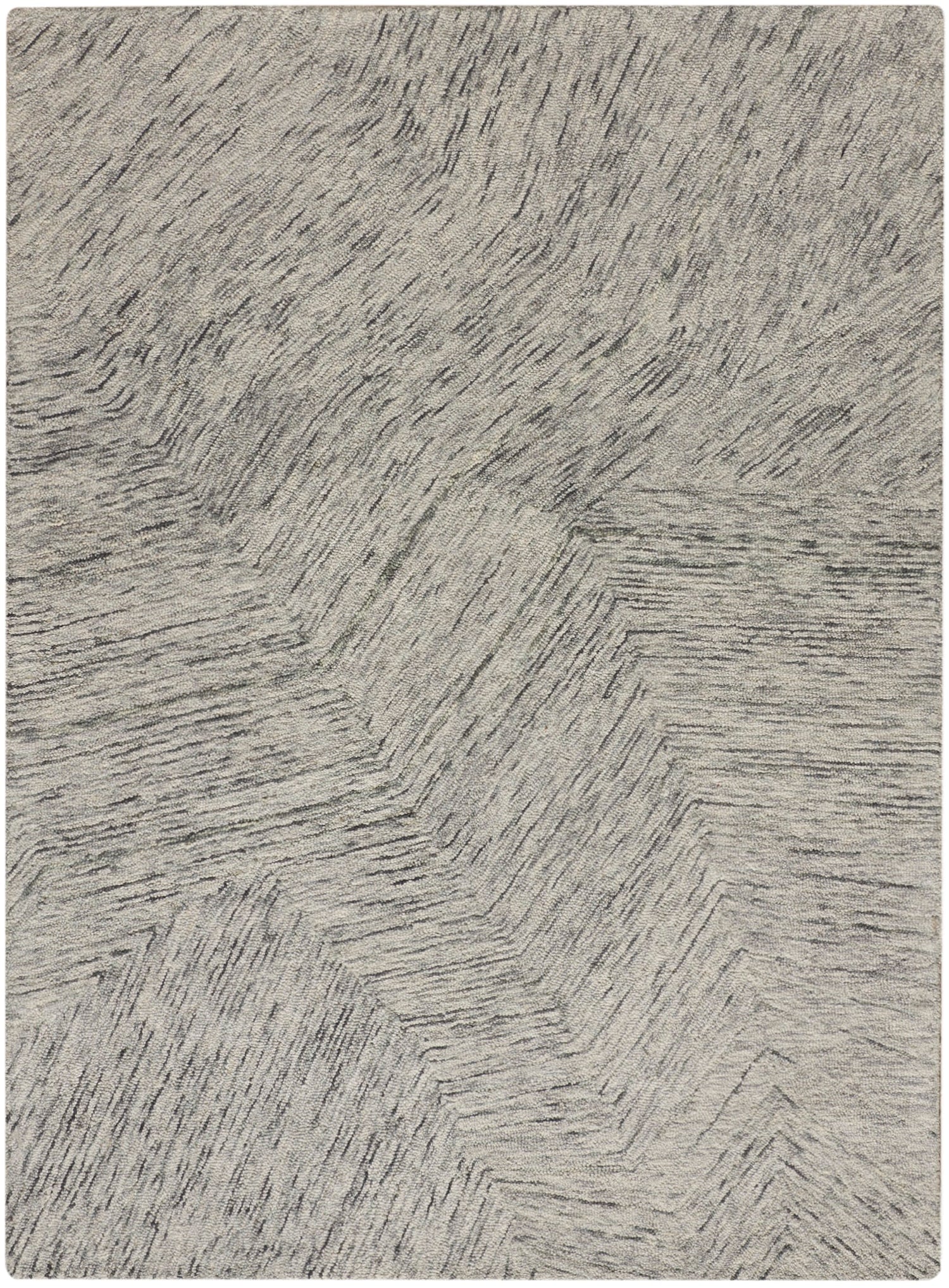 DKNY Pure Angles ANG01 Grey Rug - Love-Rugs