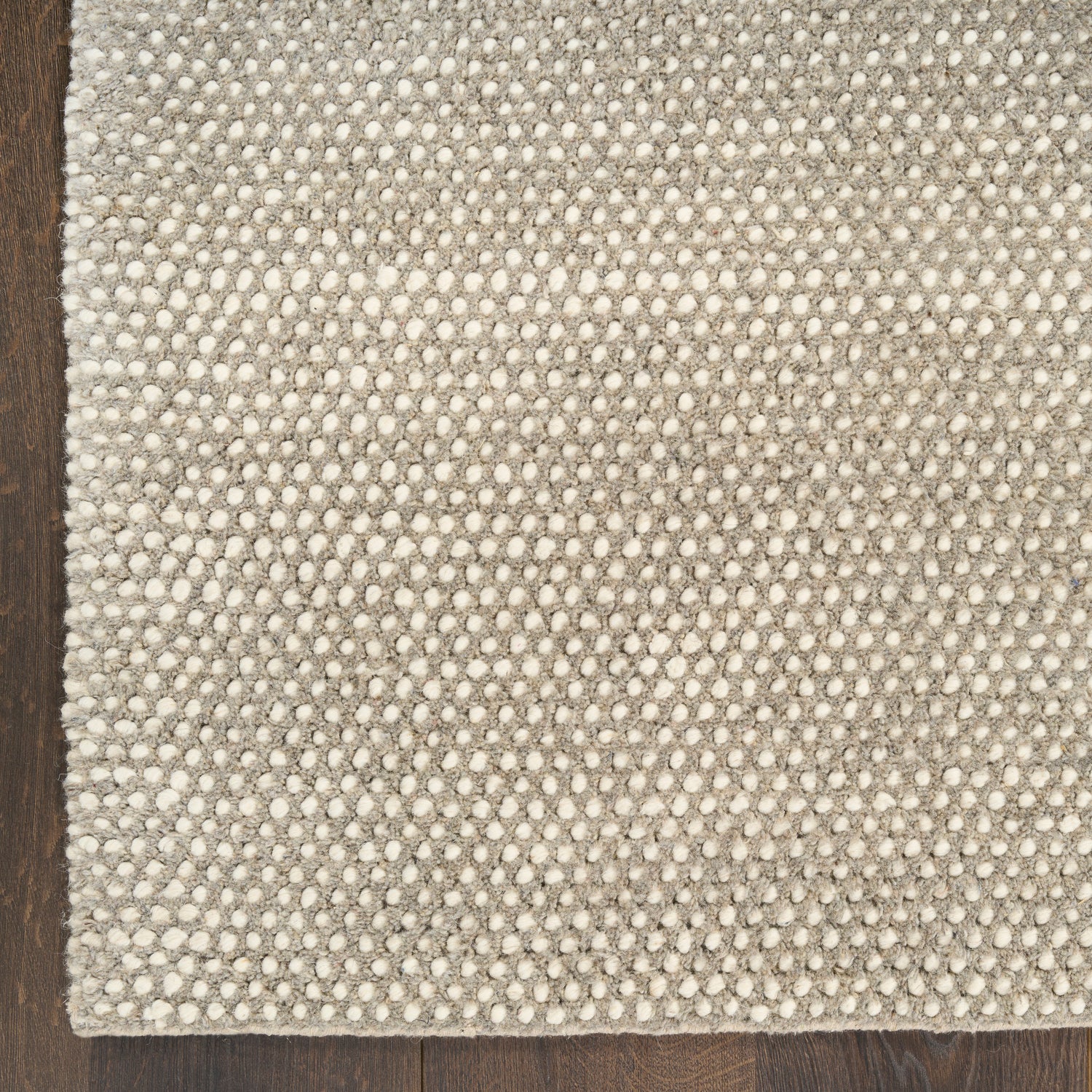DKNY DKP12 Pure Rows ROW01 Ivory Grey Rug