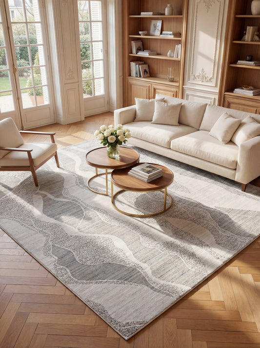 Dune DU147 White/LT Blue/Grey Rug - Love-Rugs alternate image