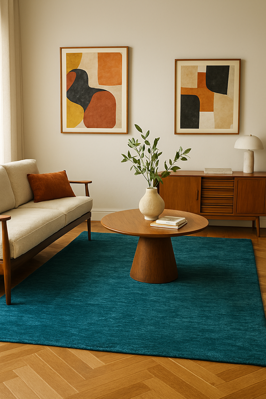 Elgin Teal Rug - Love-Rugs