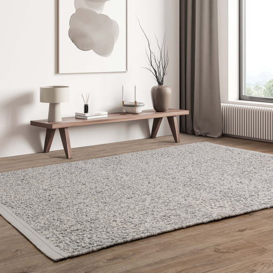 Elm Silver Rug - Love - Rugs alternate image