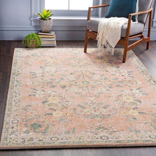 Erin Vintage Oriental Boho Butter ERN2308 Rug - Love-Rugs alternate image