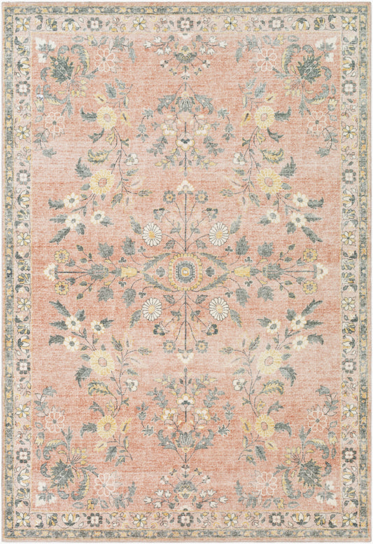 Erin Vintage Oriental Boho Butter ERN2308 Rug - Love-Rugs