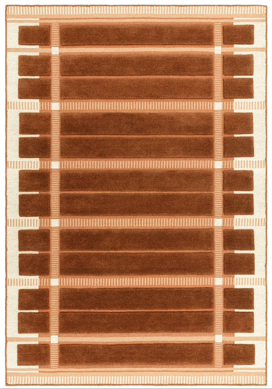 Fable Rust Rug - Love-Rugs
