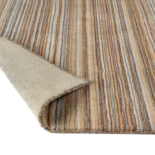 Fine Stripes Beige Rug alternate image