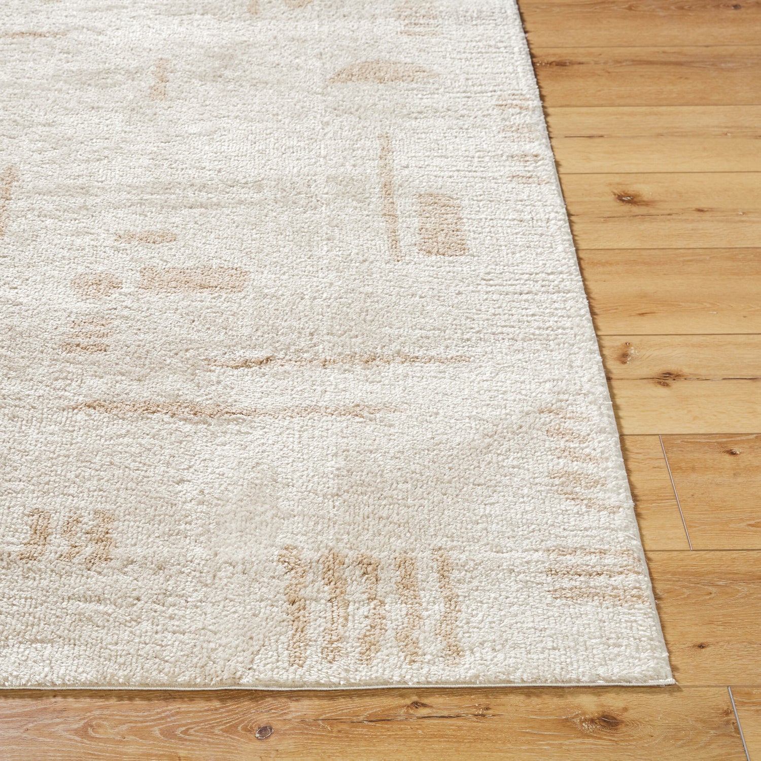 Fossay Shag Machine Washable Modern Shaggy Beige FSG2301 Rug - Love-Rugs