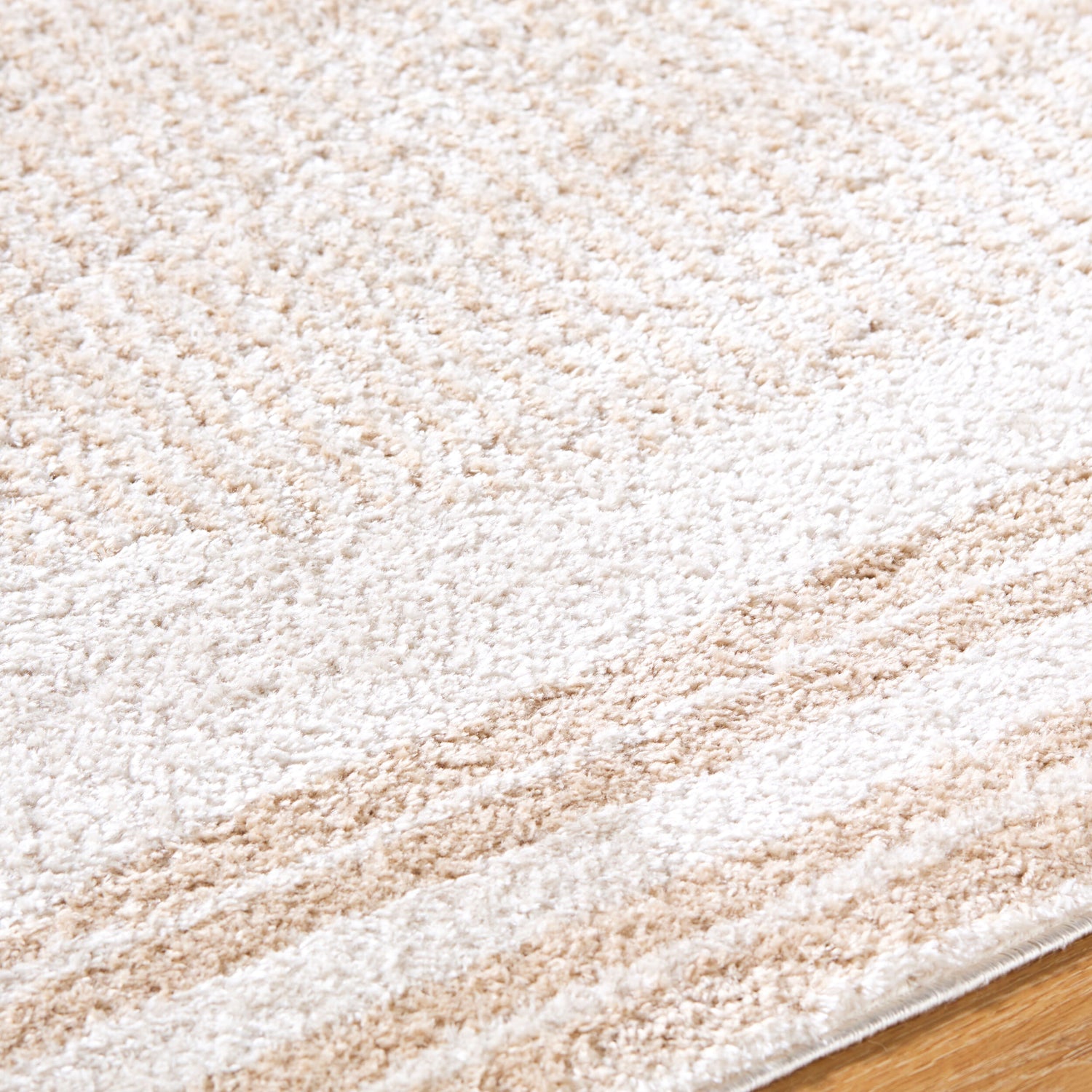 Fossay Shag Machine Washable Modern Shaggy Beige FSG2306 Rug - Love-Rugs