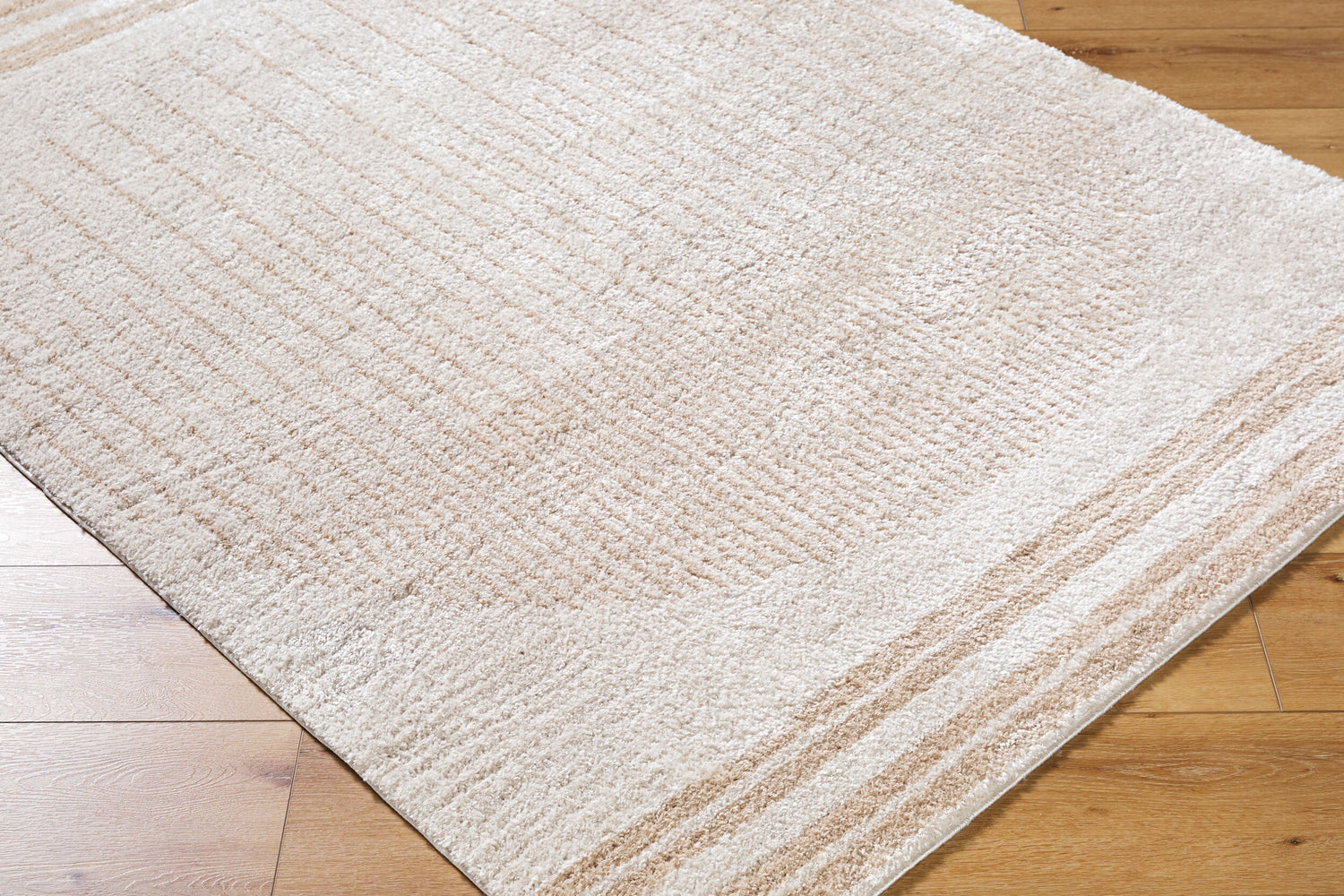 Fossay Shag Machine Washable Modern Shaggy Beige FSG2306 Rug - Love-Rugs