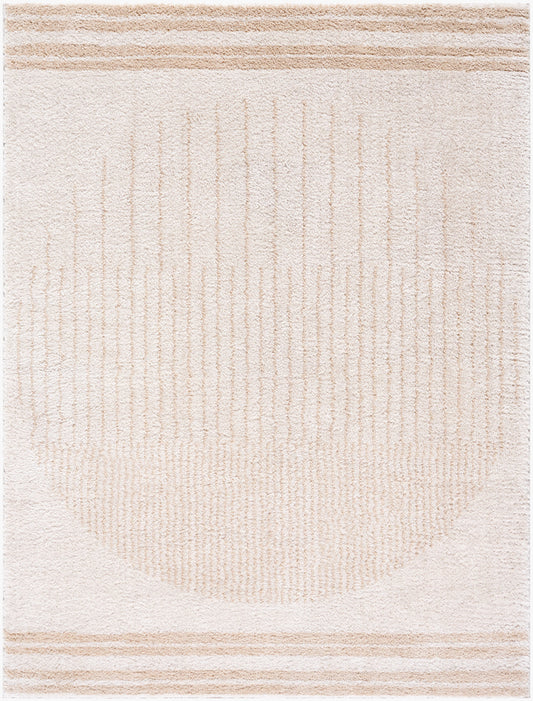 Fossay Shag Machine Washable Modern Shaggy Beige FSG2306 Rug - Love-Rugs