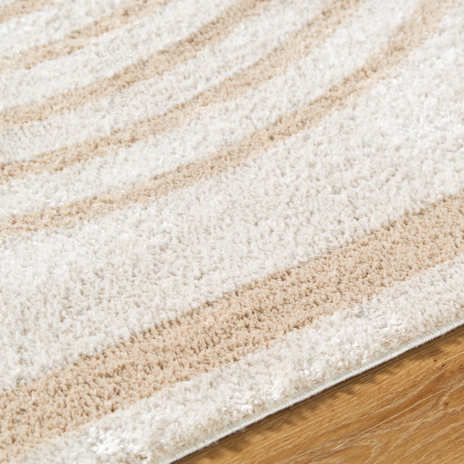 Fossay Shag Machine Washable Modern Shaggy Beige FSG2311 Rug - Love-Rugs