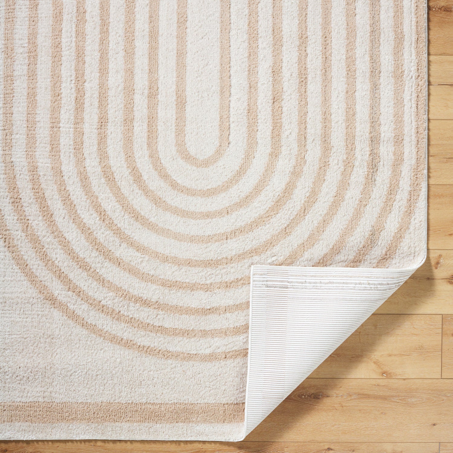 Fossay Shag Machine Washable Modern Shaggy Beige FSG2311 Rug - Love-Rugs