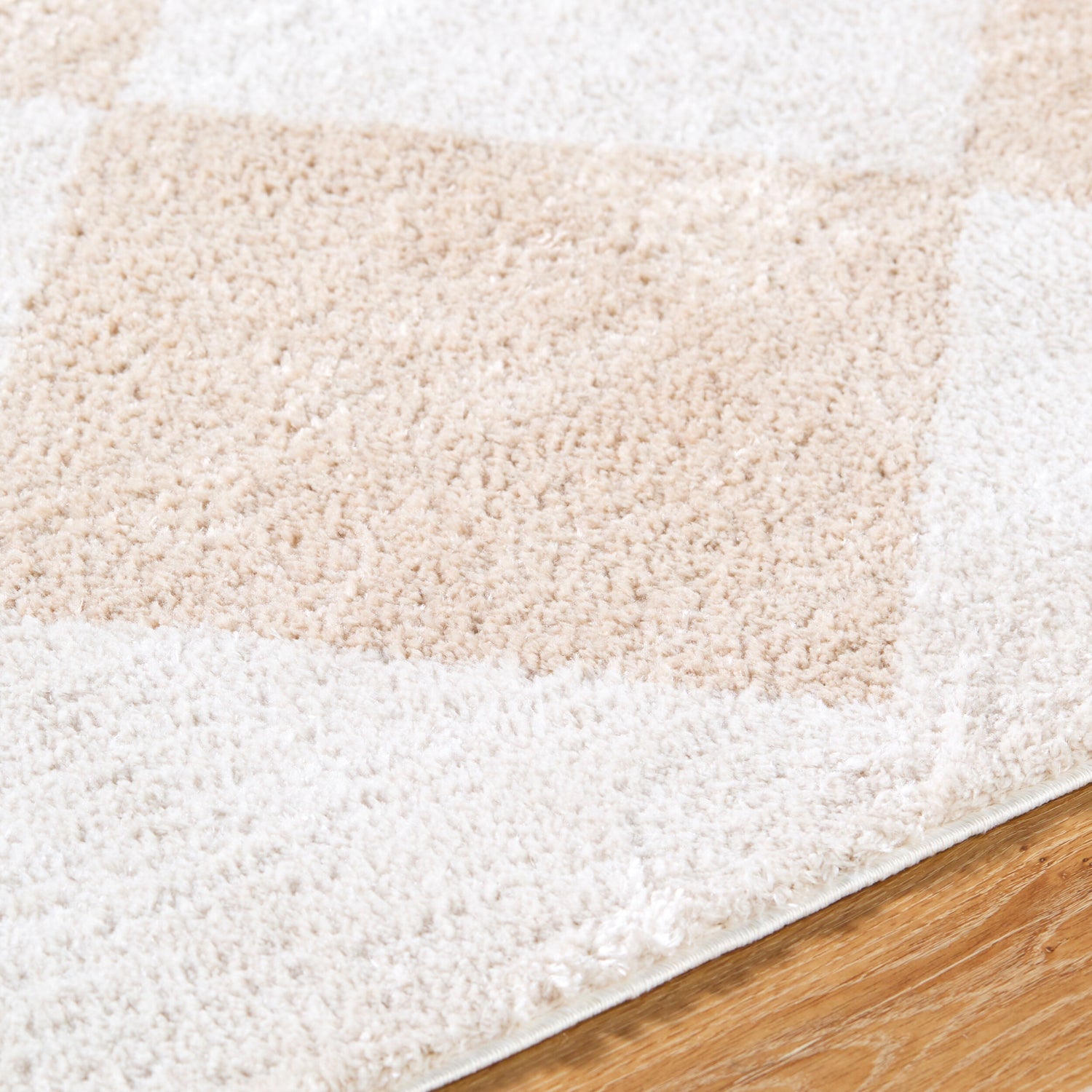 Fossay Shag Machine Washable Modern Shaggy Beige FSG2324 Rug - Love-Rugs