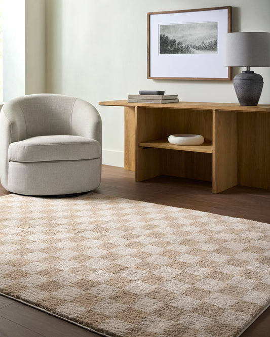 Fossay Shag Machine Washable Modern Shaggy Beige FSG2329 Rug - Love-Rugs alternate image