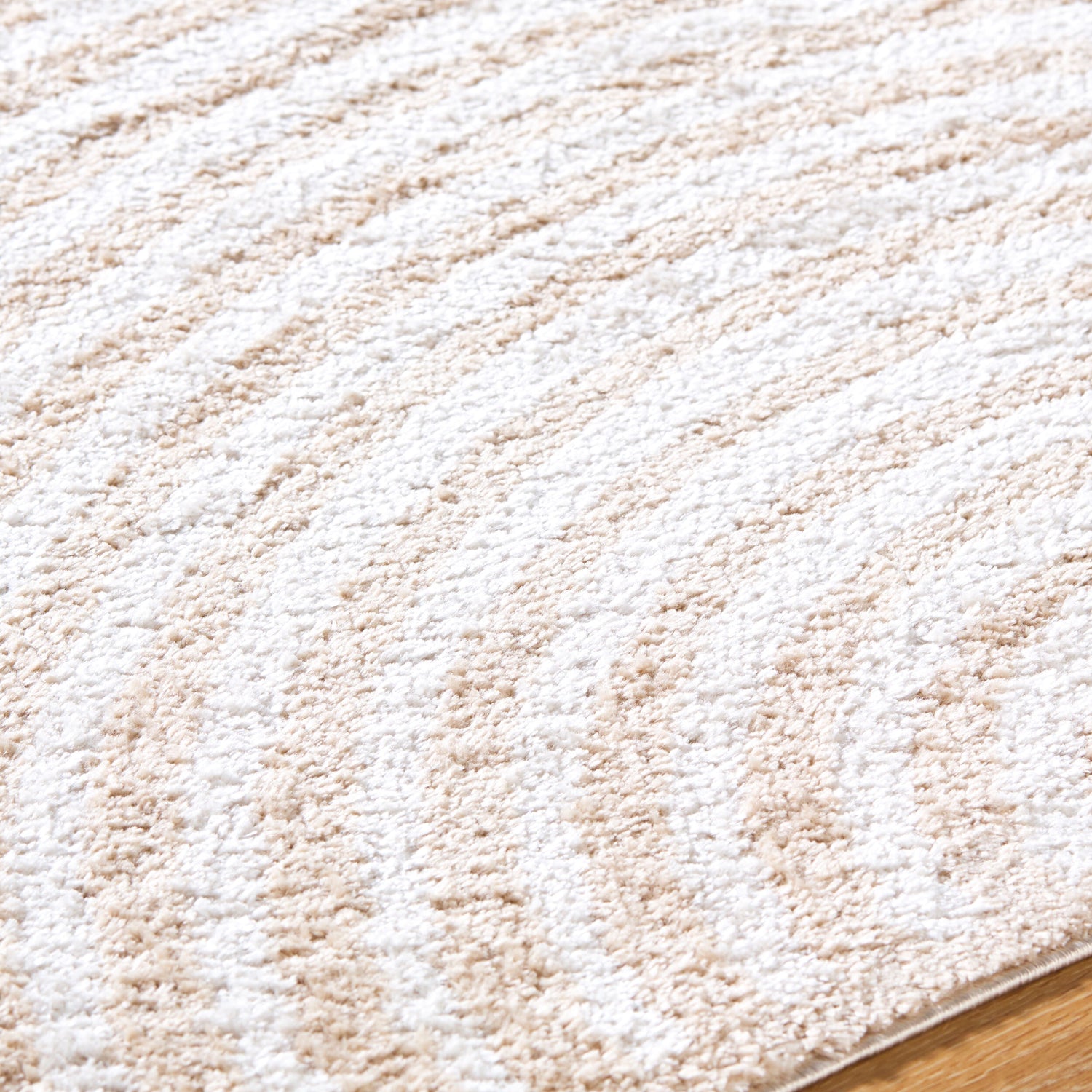 Fossay Shag Machine Washable Modern Shaggy Beige FSG2332 Rug - Love-Rugs