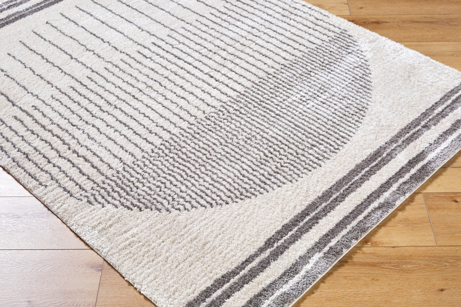 Fossay Shag Machine Washable Modern Shaggy Charcoal FSG2308 Rug - Love-Rugs