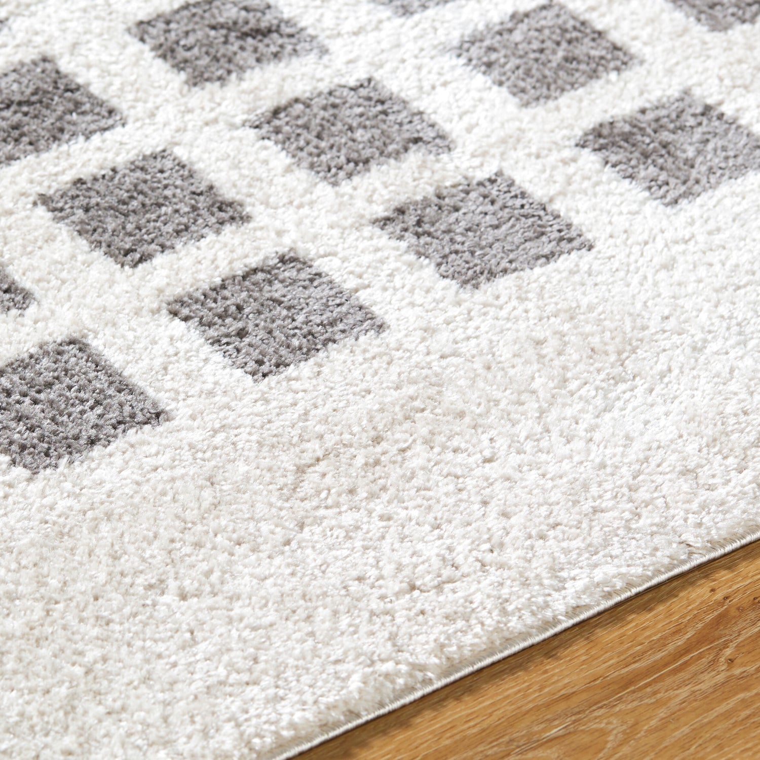 Fossay Shag Machine Washable Modern Shaggy Charcoal FSG2321 Rug - Love-Rugs