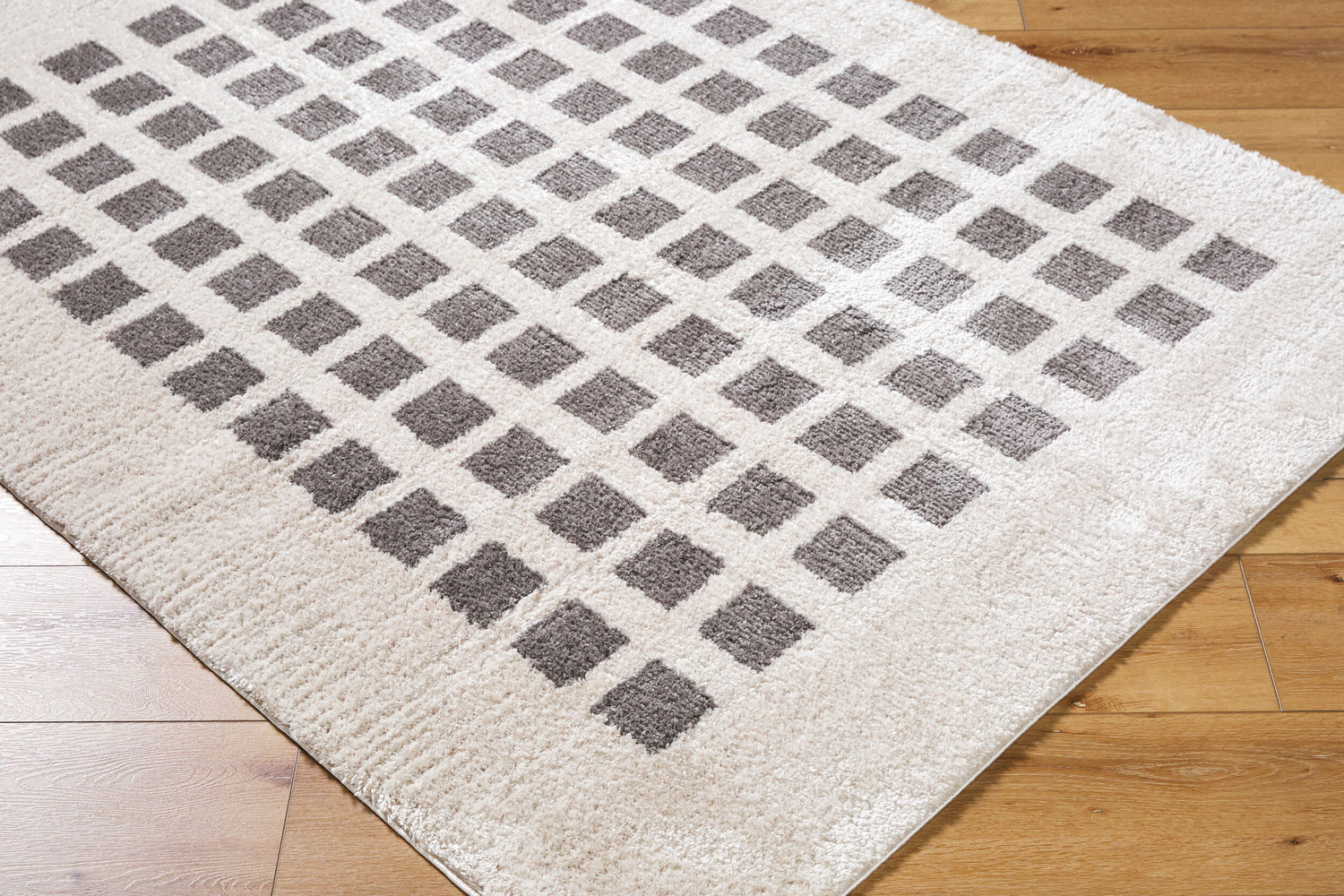 Fossay Shag Machine Washable Modern Shaggy Charcoal FSG2321 Rug - Love-Rugs
