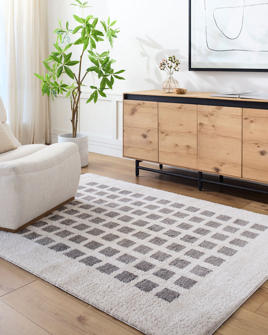 Fossay Shag Machine Washable Modern Shaggy Charcoal FSG2321 Rug - Love-Rugs alternate image