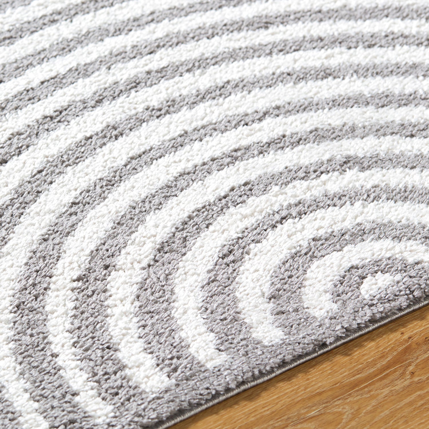 Fossay Shag Machine Washable Modern Shaggy Charcoal FSG2334 Rug - Love-Rugs