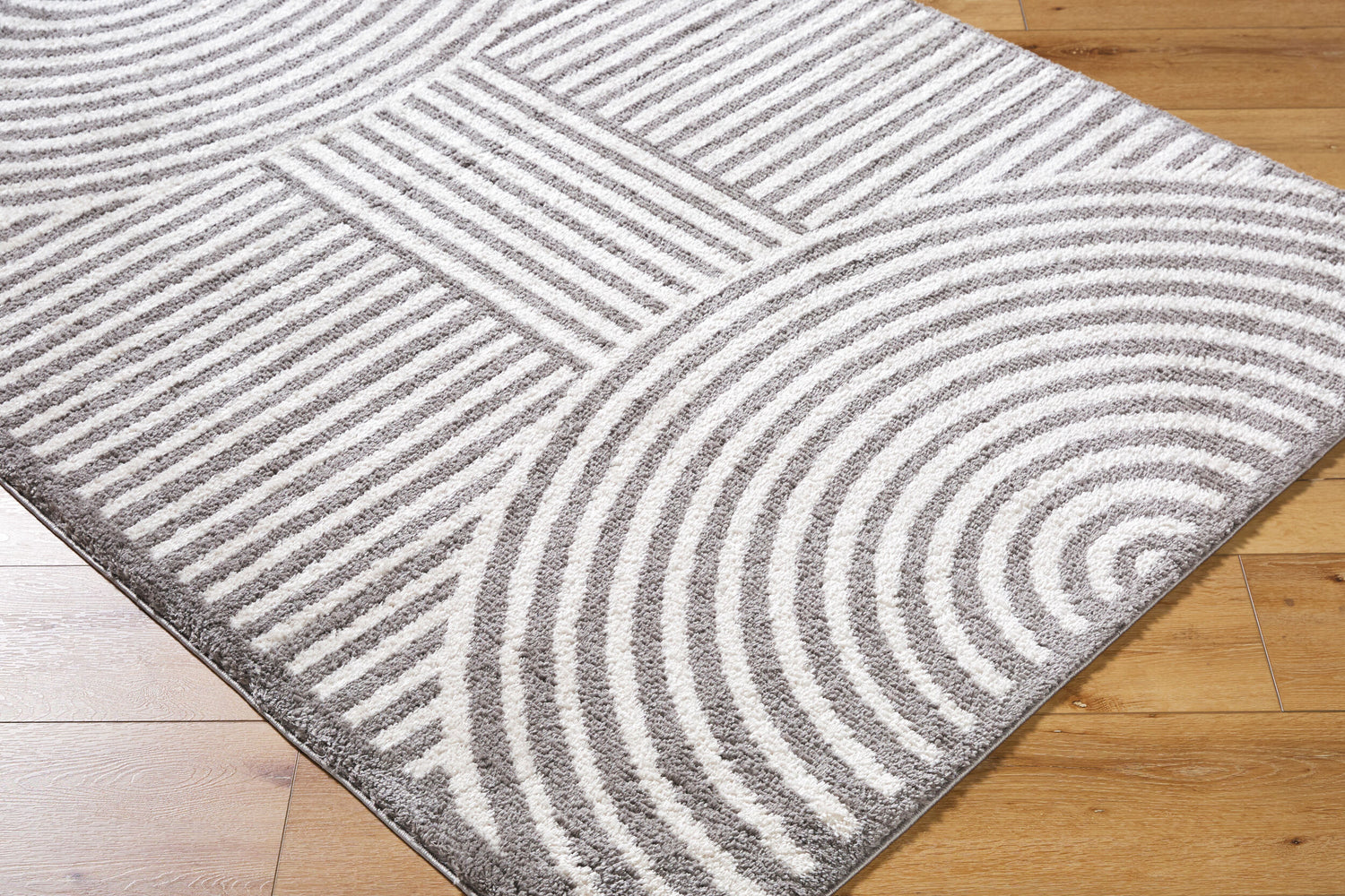 Fossay Shag Machine Washable Modern Shaggy Charcoal FSG2334 Rug - Love-Rugs