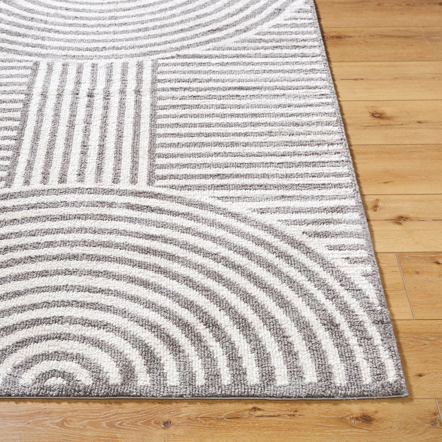 Fossay Shag Machine Washable Modern Shaggy Charcoal FSG2334 Rug - Love-Rugs
