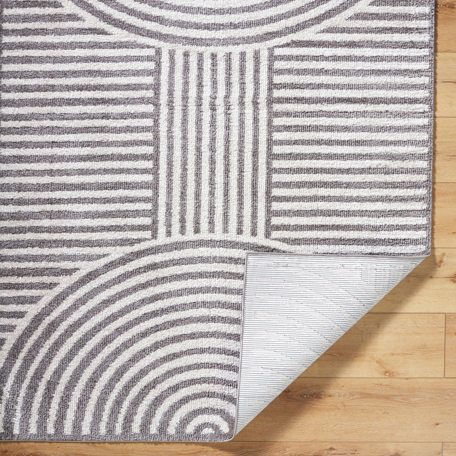 Fossay Shag Machine Washable Modern Shaggy Charcoal FSG2334 Rug - Love-Rugs